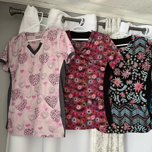 Assorted Scrub Tops - Picture 2 of 3
